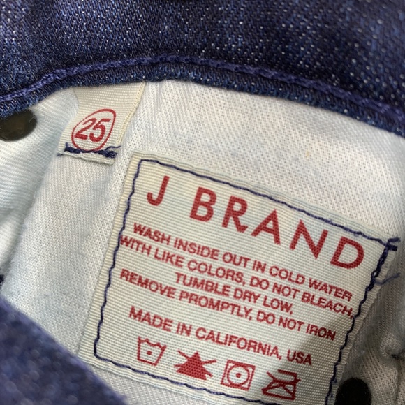J Brand womens 25 jeans 912 lap pencil leg dark - Picture 4 of 5